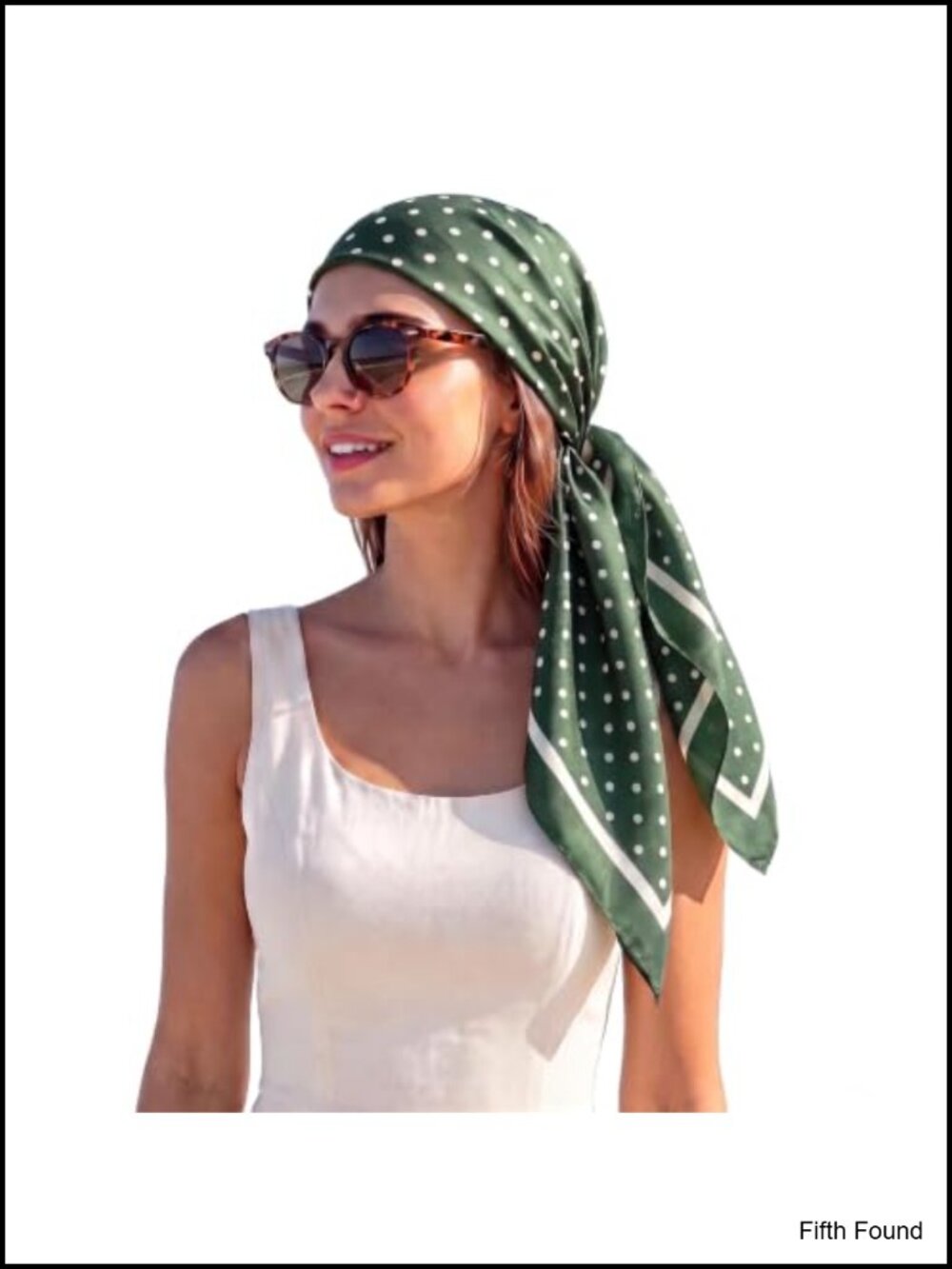 Large Satin-Like Polyester Square Hair Scarf Wrap Bandana for Women